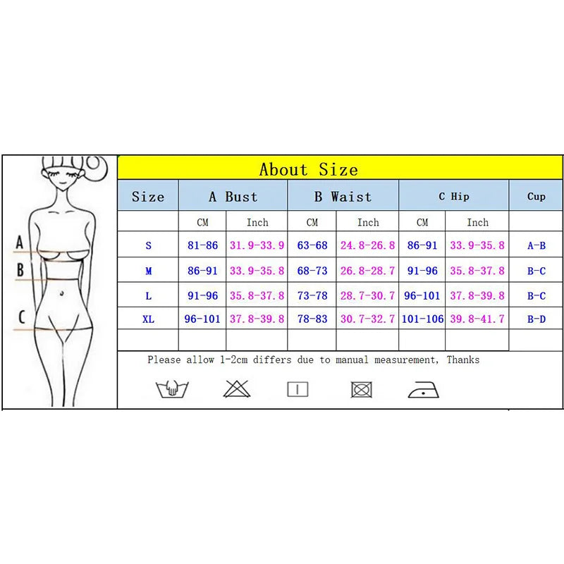 2024 Sexy Push Up Bikinis for Women - Brazilian Swimwear Set, Perfect Bathing Suit for Beach Days